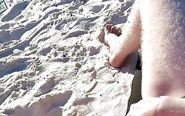 Outdoor sex on a nudist beach in Bahia